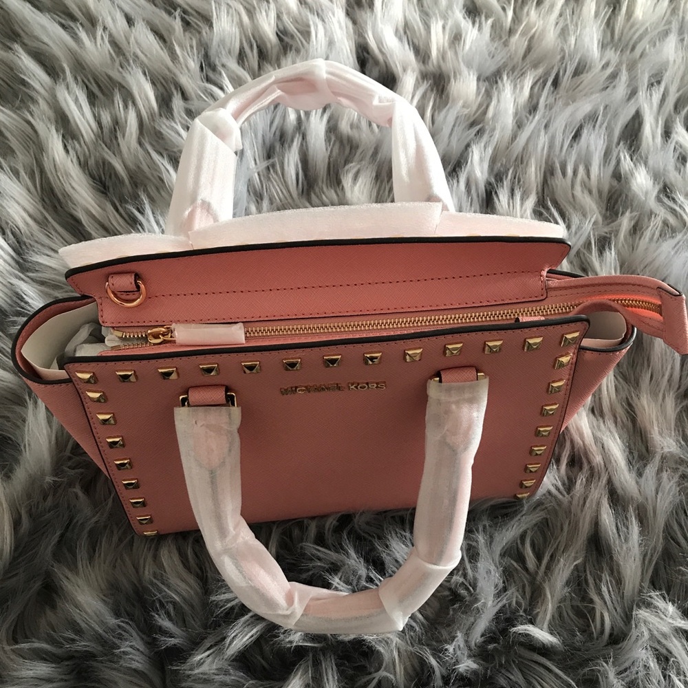 Lowest‼️🆕 Michael Kors Studded Selma Bag - Picture 5 of 8